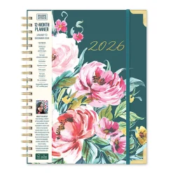 2026 Orange Circle Studio Deluxe Extra-Large Weekly/Monthly Spiral Planner, 11-3/16