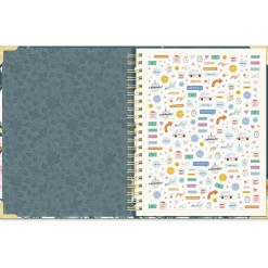 2026 Orange Circle Studio Deluxe Extra-Large Weekly/Monthly Spiral Planner, 11-3/16
