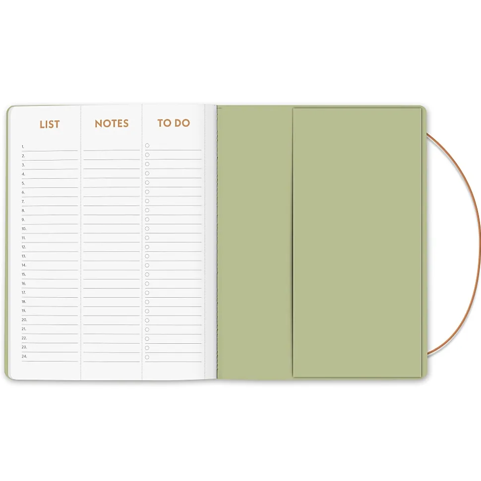 2026 Orange Circle Studio Just Right Monthly Planner, 9-3/4" x 7-1/2", Color Block, January To December, 26358