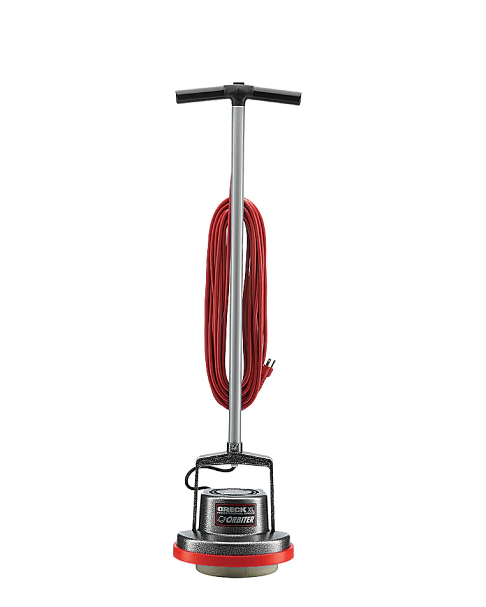 Oreck Orbiter Commercial Floor Machine - Scrub Brush, Brush - 13" Cleaning- Carpet, Bare Floor, Hardwood, Hard Floor - ORB550MC