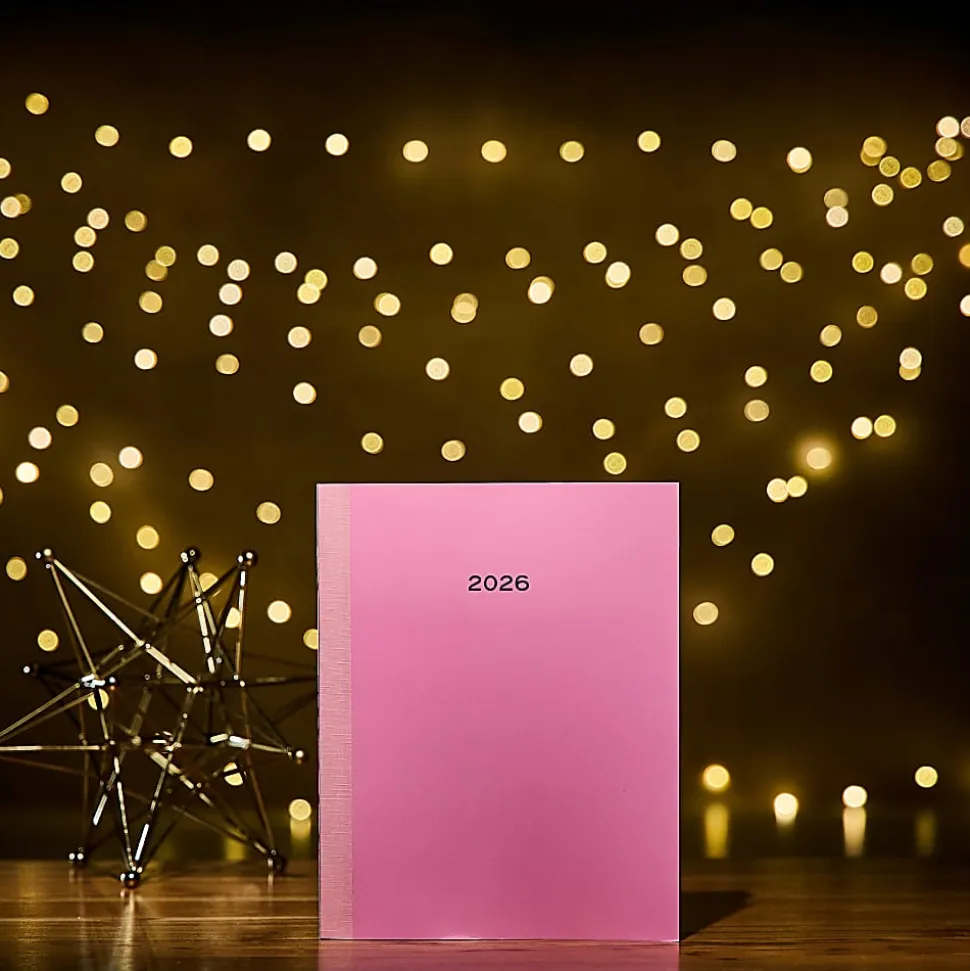 2026 Organized by Happy Planner Monthly/Weekly Classic Book Bound Soft Planner, 7-3/4" x 9-3/4", Blush, January To December, PB0006C008