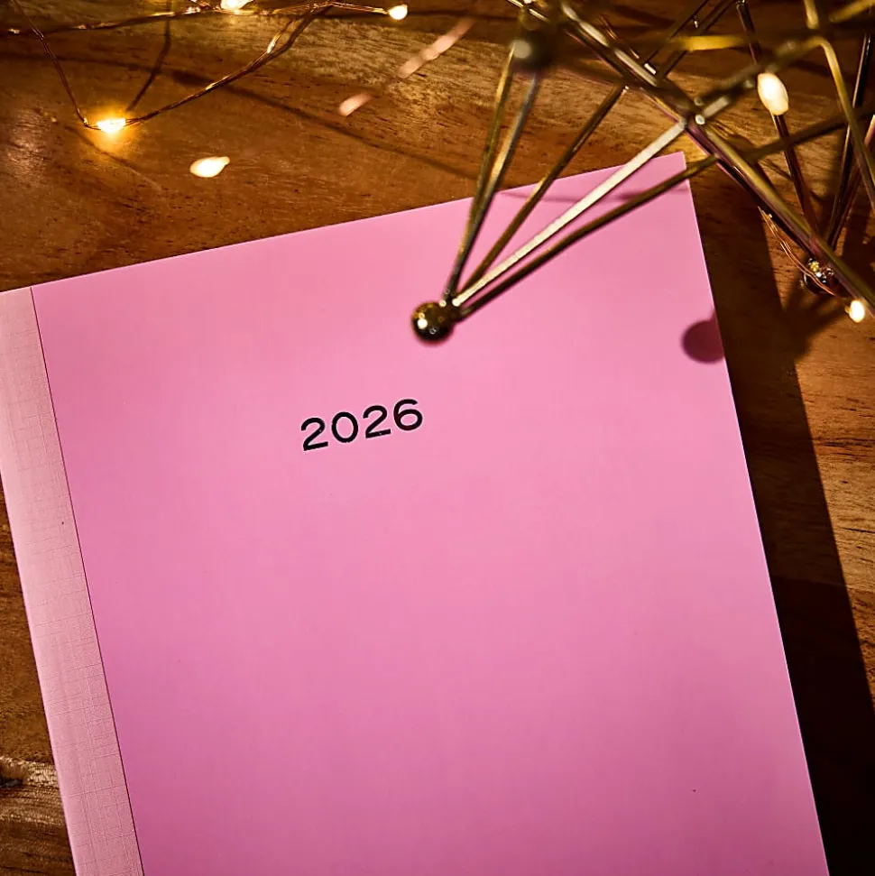 2026 Organized by Happy Planner Monthly/Weekly Classic Book Bound Soft Planner, 7-3/4" x 9-3/4", Blush, January To December, PB0006C008