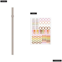 2026 Organized by Happy Planner Monthly/Weekly Big Twin Loop Planner, 8-1/2