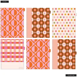 2026 Organized by Happy Planner Monthly/Weekly Big Twin Loop Planner, 8-1/2