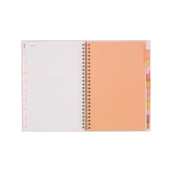 2026 Organized by Happy Planner Monthly/Weekly Small Twin Loop Planner, 5-1/2