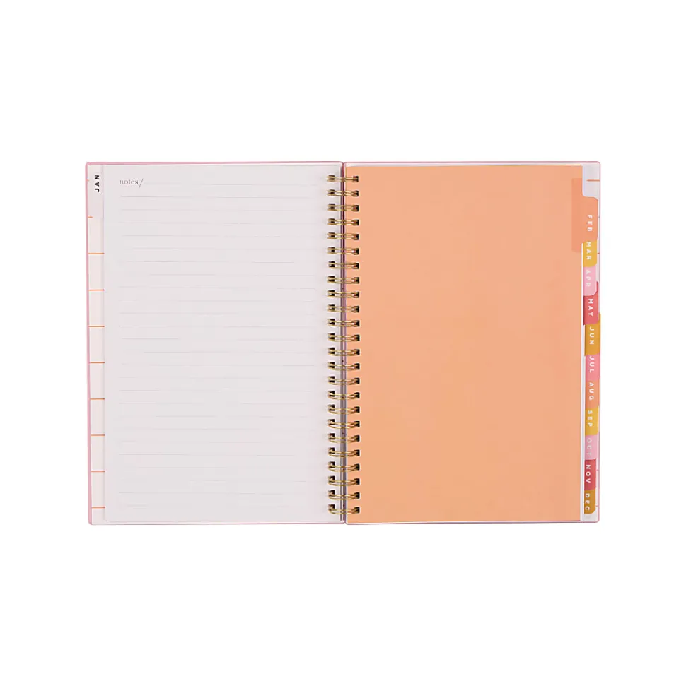 2026 Organized by Happy Planner Monthly/Weekly Small Twin Loop Planner, 5-1/2" x 8-1/4", Sunset, January To December, PT0025S012