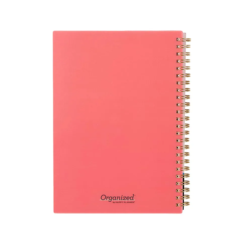 2026 Organized by Happy Planner Monthly/Weekly Small Twin Loop Planner, 5-1/2" x 8-1/4", Sunset, January To December, PT0025S012