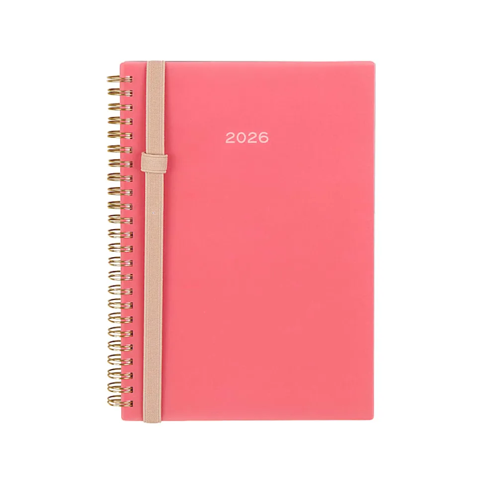 2026 Organized by Happy Planner Monthly/Weekly Small Twin Loop Planner, 5-1/2" x 8-1/4", Sunset, January To December, PT0025S012
