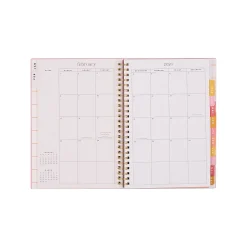 2026 Organized by Happy Planner Monthly/Weekly Small Twin Loop Planner, 5-1/2