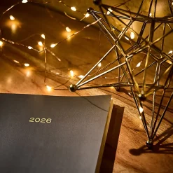 2026 Organized by Happy Planner Monthly/Weekly Classic Book Bound Soft Planner, 7-3/4" x 9-3/4", Midnight, January To December, PB0006C003