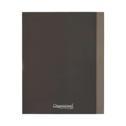 2026 Organized by Happy Planner Monthly/Weekly Classic Book Bound Soft Planner, 7-3/4