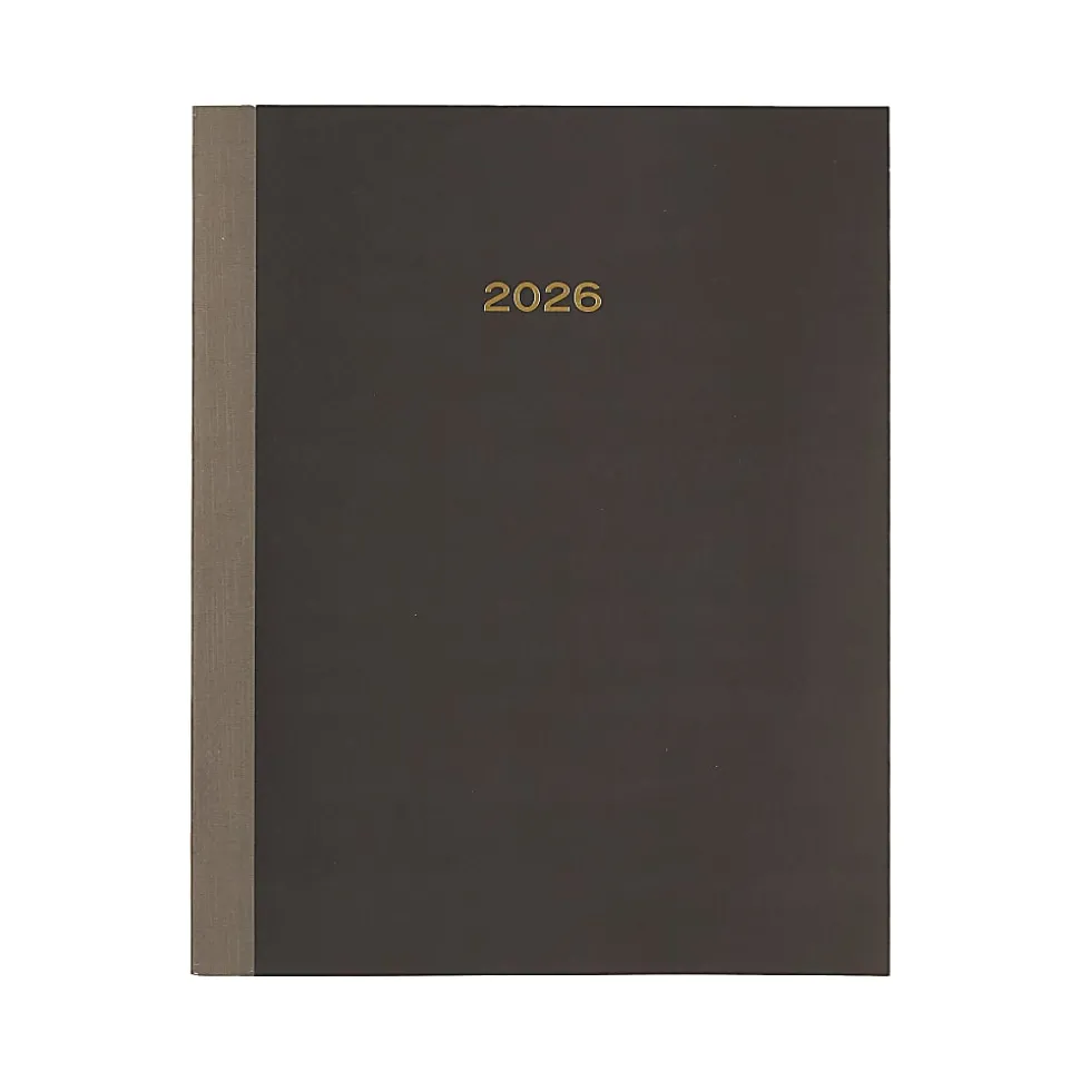 2026 Organized by Happy Planner Monthly/Weekly Classic Book Bound Soft Planner, 7-3/4" x 9-3/4", Midnight, January To December, PB0006C003