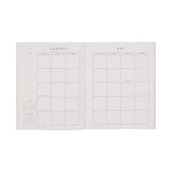 2026 Organized by Happy Planner Monthly/Weekly Classic Book Bound Soft Planner, 7-3/4