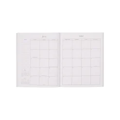 Organized by Happy Planner 12-Month Monthly/Weekly Classic Book Bound Soft Planner, 7-3/4" x 9-3/4", Coastal Cottage, July 2026-June 2027, Total Qty 1