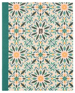 Organized by Happy Planner 12-Month Monthly/Weekly Classic Book Bound Soft Planner, 7-3/4