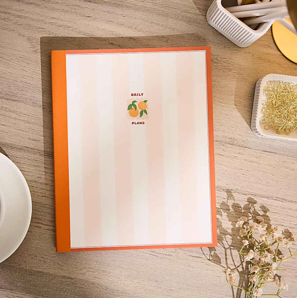 Organized by Happy Planner 12-Month Monthly/Weekly Classic Book Bound Soft Planner, 7-3/4" x 9-3/4", Coastal, July 2026-June 2027, Total Qty 1
