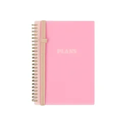 Organized by Happy Planner 12-Month Monthly/Weekly Small Twin Loop Planner, 5-1/2" x 8-5/16", Color Form, July 2026 - June 2027, Total Qty 1