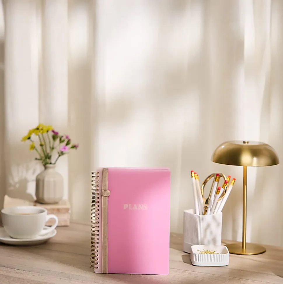 Organized by Happy Planner 12-Month Monthly/Weekly Small Twin Loop Planner, 5-1/2" x 8-5/16", Color Form, July 2026 - June 2027, Total Qty 1