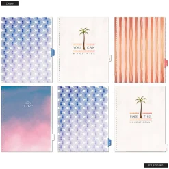 Organized by Happy Planner 12-Month Monthly/Weekly Big Twin Loop Planner, 8-1/2
