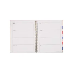 Organized by Happy Planner 12-Month Monthly/Weekly Big Twin Loop Planner, 8-1/2