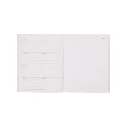 Organized by Happy Planner 12-Month Monthly/Weekly Classic Book Bound Soft Planner, 7-3/4" x 9-3/4", Burgundy, July 2026 - June 2027, Total Qty 1