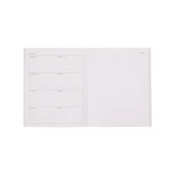 Organized by Happy Planner 12-Month Monthly/Weekly Classic Book Bound Soft Planner, 7-3/4