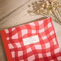 Organized by Happy Planner 12-Month Monthly/Weekly Classic Book Bound Soft Planner, 7-3/4