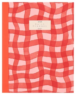 Organized by Happy Planner 12-Month Monthly/Weekly Classic Book Bound Soft Planner, 7-3/4