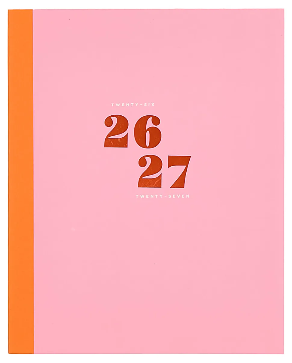 Organized by Happy Planner 12-Month Monthly/Weekly Classic Book Bound Soft Planner, 7-3/4" x 9-3/4", Color, July 2026 - June 2027, Total Qty 1