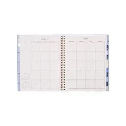 Organized by Happy Planner 12-Month Monthly/Weekly Big Twin Loop Planner, 8-1/2