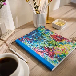 Organized by Happy Planner 12-Month Monthly/Weekly Classic Book Bound Soft Planner, 7-3/4" x 9-3/4", Abstract, July 2026 - June 2027, Total Qty 1