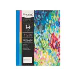 Organized by Happy Planner 12-Month Monthly/Weekly Classic Book Bound Soft Planner, 7-3/4