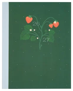 Organized by Happy Planner 12-Month Monthly/Weekly Classic Book Bound Soft Planner, 7-3/4" x 9-3/4", Strawberry, July 2026 - June 2027, Total Qty 1