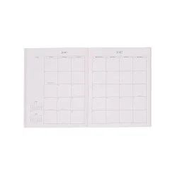 Organized by Happy Planner 12-Month Monthly/Weekly Classic Book Bound Soft Planner, 7-3/4