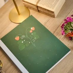Organized by Happy Planner 12-Month Monthly/Weekly Classic Book Bound Soft Planner, 7-3/4
