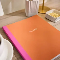 Organized by Happy Planner 12-Month Monthly/Weekly Classic Book Bound Soft Planner, 7-3/4