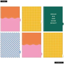 Organized by Happy Planner 12-Month Monthly/Weekly Big Twin Loop Planner, 8-1/2