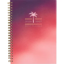 Organized by Happy Planner 12-Month Monthly/Weekly Small Twin Loop Planner, 5-1/2
