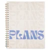 Organized by Happy Planner 12-Month Monthly/Weekly Big Happy Planner, 8-1/2" x 11", Tropical Blues, Undated, PTLBU-001SB