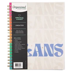 Organized by Happy Planner 12-Month Monthly/Weekly Big Happy Planner, 8-1/2