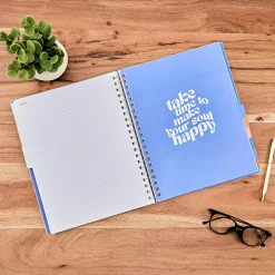 Organized by Happy Planner 12-Month Monthly/Weekly Big Happy Planner, 8-1/2