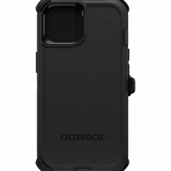 OtterBox Defender Carrying Case (Holster) Apple iPhone 15, iPhone 14, iPhone 13 Smartphone - Black