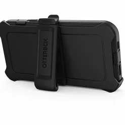 OtterBox Defender Carrying Case (Holster) Apple iPhone 15, iPhone 14, iPhone 13 Smartphone - Black
