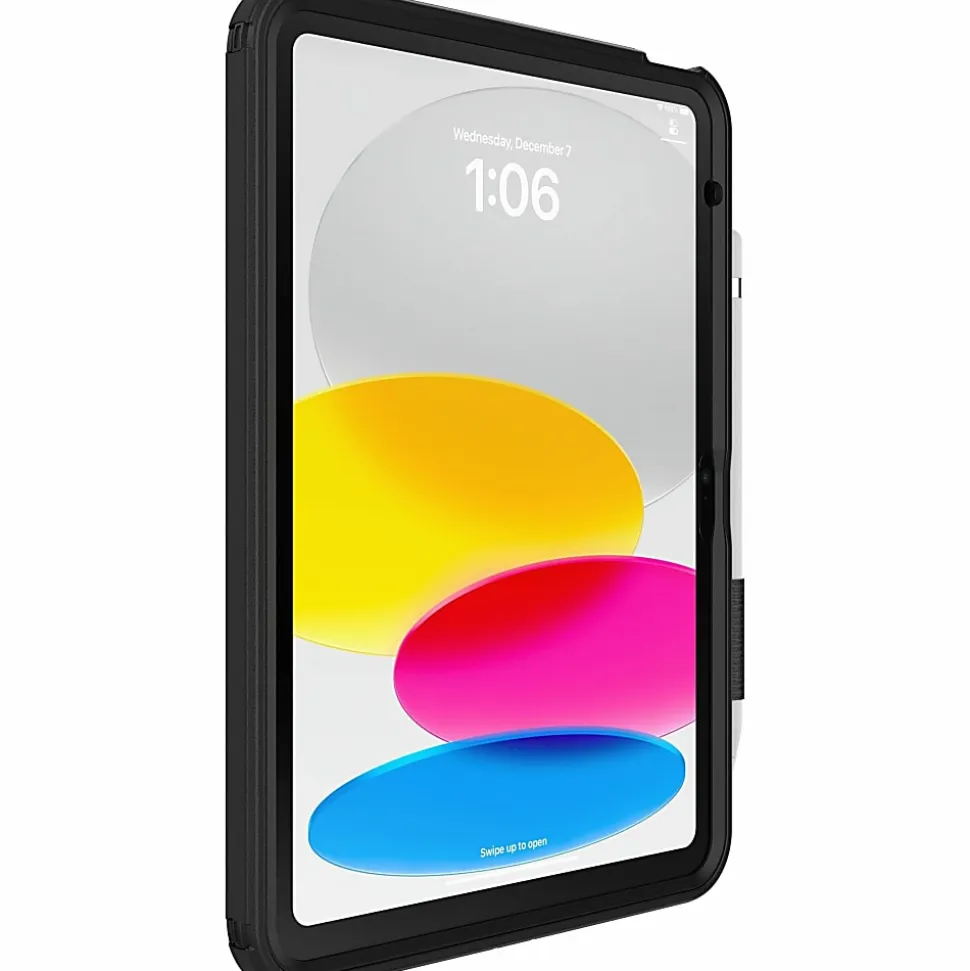 OtterBox Defender Rugged Carrying Case Apple iPad (10th Generation) Tablet - Black, 7795021