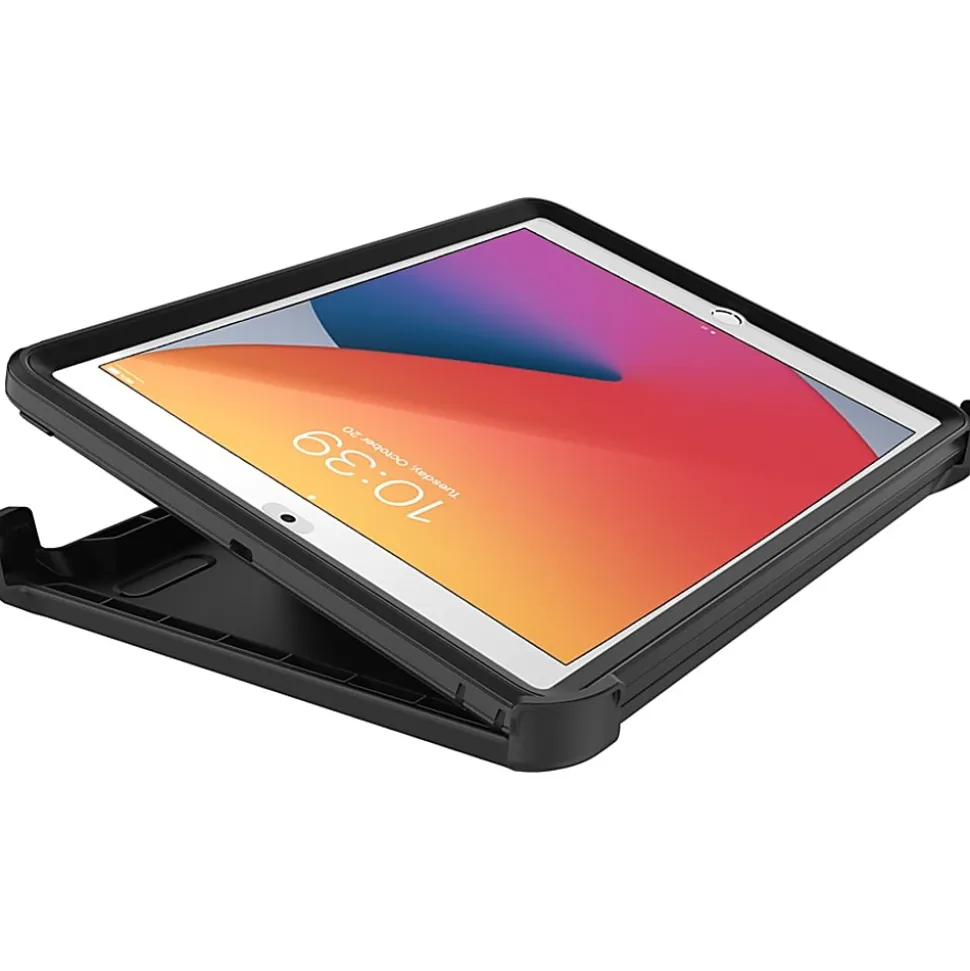 OtterBox Defender Series Case for iPad (8TH Gen)/iPad (7TH Gen) - For Apple iPad (7th Generation), iPad (8th Generation) Tablet - Black