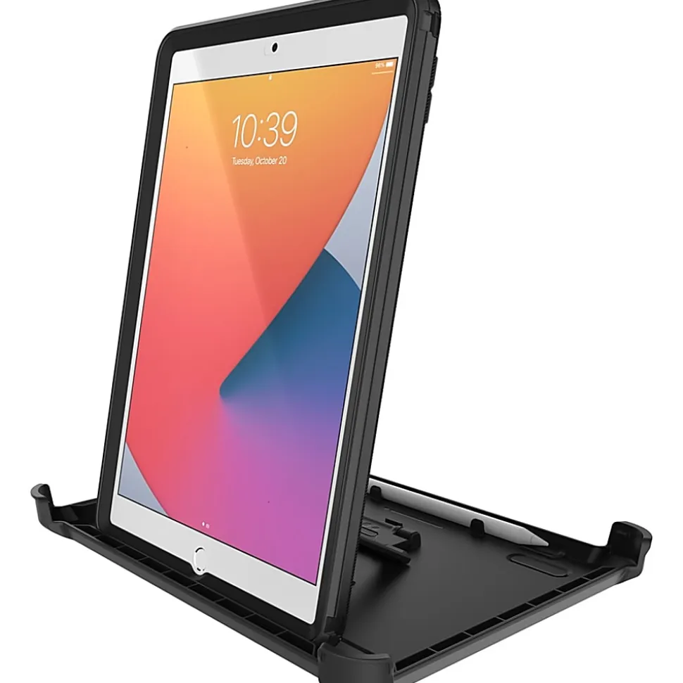 OtterBox Defender Series Case for iPad (8TH Gen)/iPad (7TH Gen) - For Apple iPad (7th Generation), iPad (8th Generation) Tablet - Black