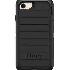 OtterBox Defender Series Pro Rugged Carrying Case Holster For Apple iPhone® SE 2, iPhone® SE 3, iPhone® 8, iPhone® 7 Smartphone, Black