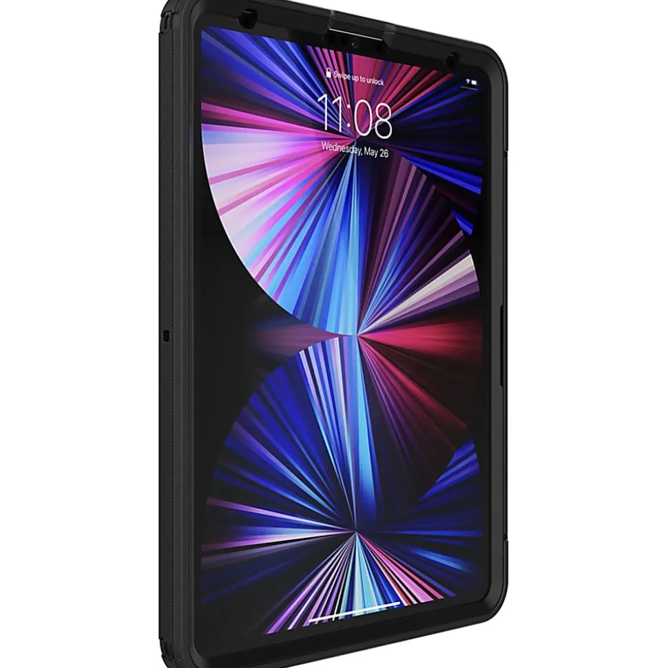 OtterBox Defender Series Pro Case For Apple iPad® Pro 2nd Gen, iPad® Pro 3rd Gen, iPad® Pro Tablet, Black