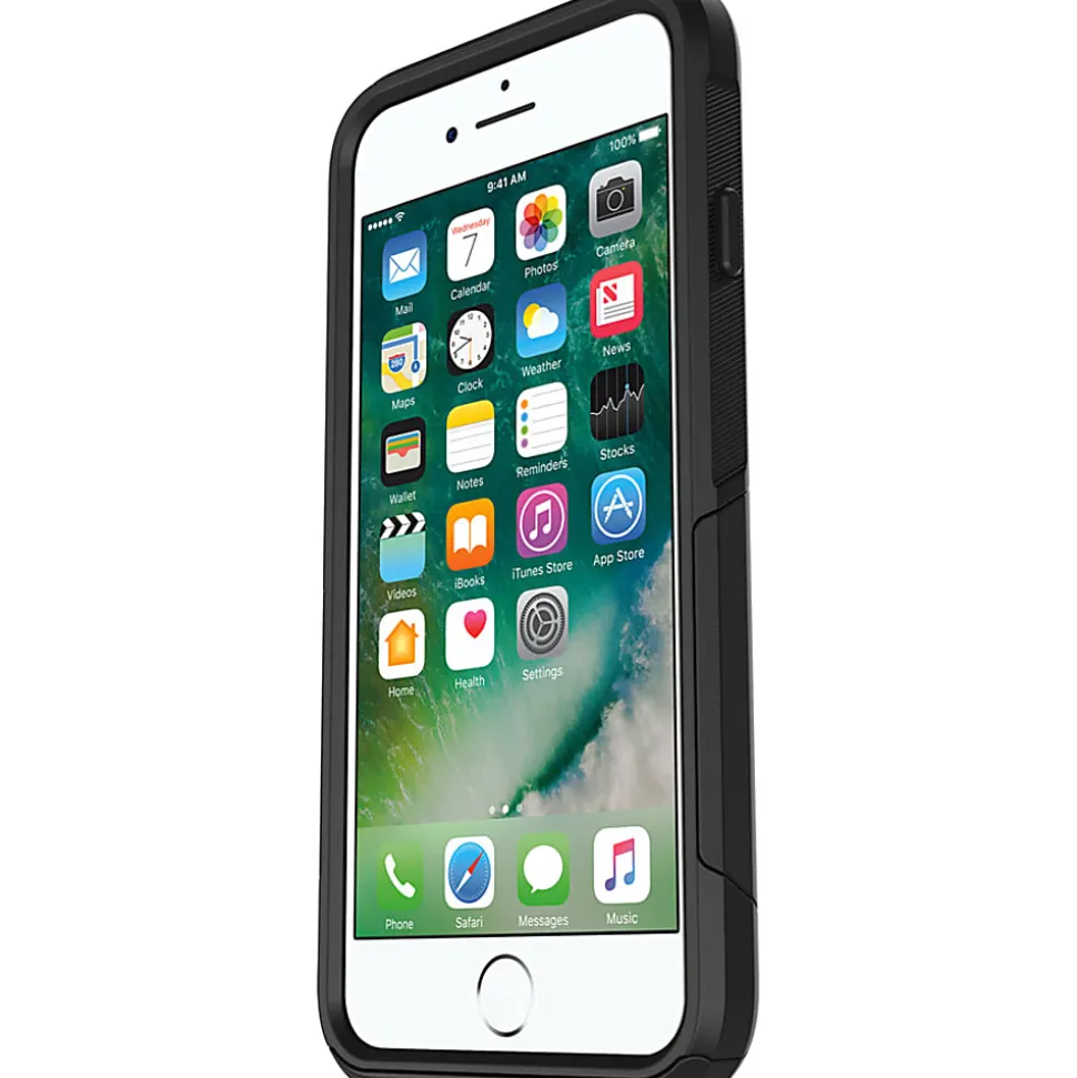 OtterBox iPhone SE (3rd and 2nd Gen) and iPhone 8/7 Commuter Series Case, Black