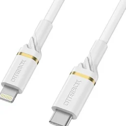 OtterBox Lightning to USB-C Cable - 6.56 ft Lightning/USB-C Data Transfer Cable - First End: 1x Lightning - 7852646